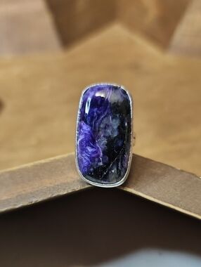 Purple Stone Statement Ring